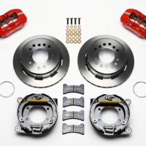 Wilwood Dynapro Low-Profile 11.00in P-Brake Kit - Red 93-97 Camaro/Firebird 2.75in Offset