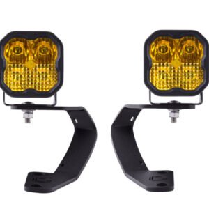 Diode Dynamics 10-21 Toyota 4Runner SS3 LED Ditch Light Kit - Sport Yellow Combo
