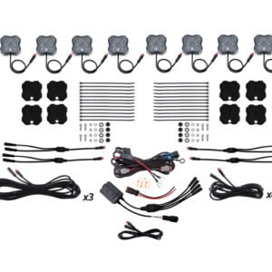 Diode Dynamics Stage Series RGBW LED Rock Light Kit (8-pack)