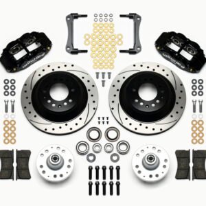 Wilwood Narrow Superlite 6R Front Hub & 1PC Rtr Kit 12.88in Drilled 70-78 Camaro