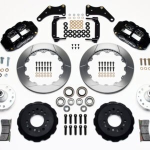 Wilwood Narrow Superlite 6R Front Hub Kit 12.88in Large GM 57-70 Drop Spindle