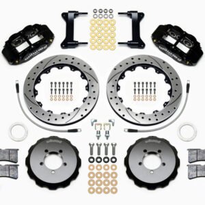 Wilwood Narrow Superlite 6R Front Hat Kit 12.88in Drilled 2012-Up Toyota / Scion FRS w/ Lines