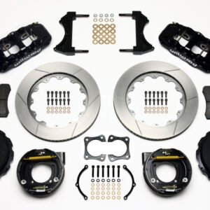 Wilwood AERO4 Rear P-Brake Kit 14.00in 58-64 Olds/Pontiac Ends 2.81in Offset