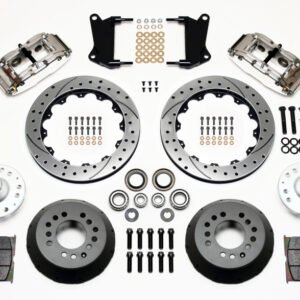 Wilwood Narrow Superlite 6R Front Hub Kit 12.88in Drill Pol 67-69 Camaro 64-72 Nova Chevelle