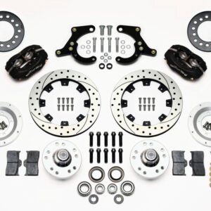 Wilwood Forged Dynalite Front Kit 11.75in Drilled 59-64 Chevy Impala / 63-64 Corvette