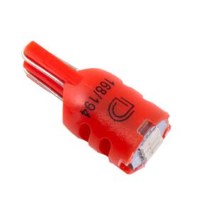 Diode Dynamics 194 LED Bulb HP3 LED - Red Short (Single)