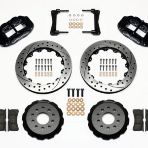 Wilwood Narrow Superlite 6R Front Hat Kit 13.06in Drilled 2005-2014 Mustang