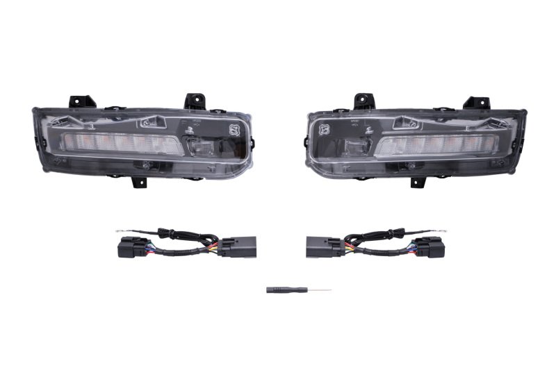 Diode Dynamics Elite Series Combination Fog Lamp for 18-21 Ford Mustang - Yellow (Pair)