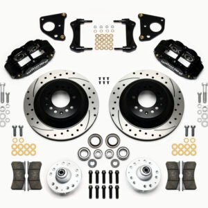 Wilwood Narrow Superlite 6R Front Hub & 1PC Rtr Kit 12.88in Drilled 62-72 CDP B & E Body-Drum
