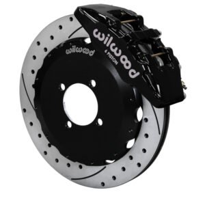 Wilwood Dynapro 6 Front Hat Kit 12.88in Drilled 2016-Up Mazda MX5 Miata w/ Lines
