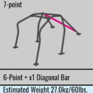 Cusco Roll Cage 7pt Dash Escape Safety 21 2 Pass EK Civic (Non-Sunroof Only) (S/O / No Cancel)