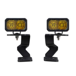 Diode Dynamics 2022 Toyota Tundra C2 Sport Stage Series Ditch Light Kit - Yellow Combo