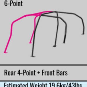 Cusco Roll Cage 6pt Dash Escape 2 door Non-Sunroof 4 Passenger R32 Skyline (S/O / No Cancel)