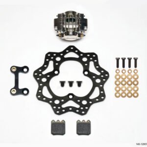 Wilwood Dynapro Single LW Left Front Kit - Sprint 11.00in Scalloped Steel Rotor