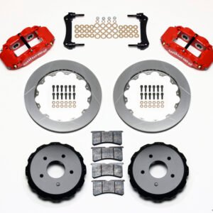 Wilwood Narrow Superlite 4R Rear Kit 12.88in Red 97-04 Corvette C5/Z06