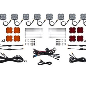 Diode Dynamics Single-Color Rock Light Installer Kit (8-pack)