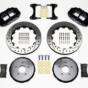 Wilwood Narrow Superlite 6R Front Hat Kit 13.06in Drilled Nissan 370Z/Fiti G37