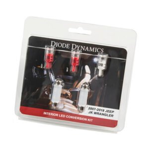Diode Dynamics Wrangler JK 4dr Interior Kit Stage 1 - Red