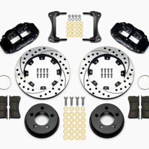 Wilwood Narrow Superlite 4R Front Kit 12.19in Drilled 87-89 Jeep YJ