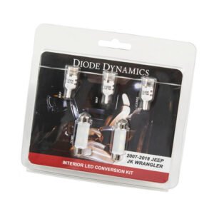Diode Dynamics Wrangler JK 4dr Interior Kit Stage 2 - Cool - White