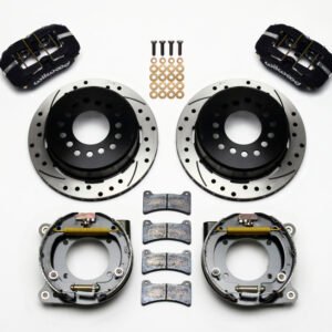 Wilwood Dynapro Low-Profile 11.00in P-Brake Kit Drilled Chevy C-10 2.42 Offset 5-lug