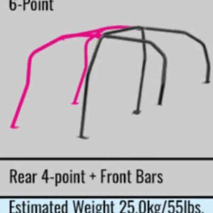 Cusco SFTY21 6-Point Around Dash Roll Cage 89-94 Nissan Skyline R32 2-Door (S/O/No Cancel)