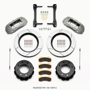 Wilwood TX6R Rear Kit 15.50in Clear Ano 2011-2015 GM Truck/SUV 2500