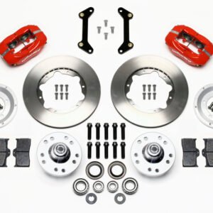 Wilwood Forged Dynalite Front Kit 11.00in Red 79-87 GM G Body