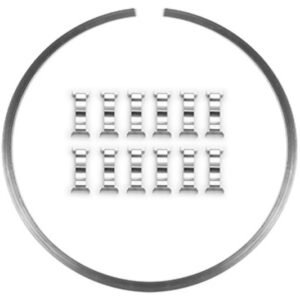 Wilwood 8.80in Diameter Dynapro Lug Rotor and Snap Ring Dynamic Kit - Stainless Steel