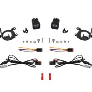 Diode Dynamics 23-24 Toyota GR Corolla SSC1 LED Fog Light Kit - White SAE Fog