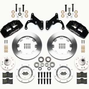 Wilwood Dynapro 6 Front Hub Kit 12.19in 69-70 Impala Drum/Disc 69-82 Vette