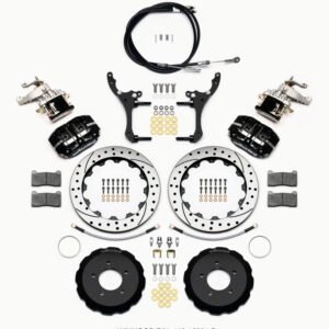 Wilwood Dynapro Radial4 / MC4 Rear Kit 12.88 Drilled 2006-15 Miata w/Lines & Cables