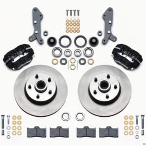 Wilwood Forged Dynalite-M Front Kit 11.30in 1 PC Rotor&Hub 60-68 Ford / Mercury Full Size / Galaxie