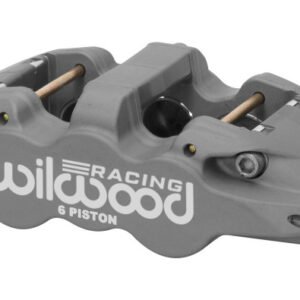 Wilwood Caliper-Aero6-L/H - Black Anodize (.80 Thk Pad) 1.75/1.38/1.38in Pistons .810in Disc