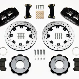 Wilwood Dynapro 6 Front Hat Kit 12.19in Drilled 2011 Fiesta