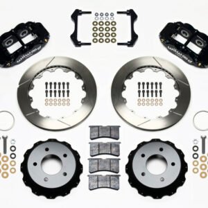 Wilwood Narrow Superlite 4R Rear Kit 12.88in 84-87 Corvette C4