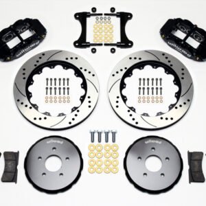 Wilwood Narrow Superlite 6R Front Hat Kit 14.00in Drilled Nissan 370Z/Fiti G37