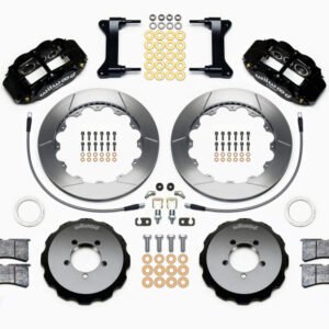 Wilwood Narrow Superlite 6R Front Hat Kit 13.06in 1999-2012 Subaru WRX w/Lines