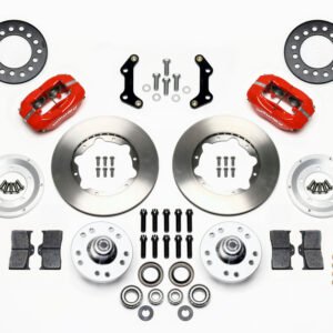 Wilwood Forged Dynalite Front Kit 11.00in Red 73-80 CDP A B E & F Body