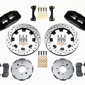 Wilwood Dynapro 6 Front Hat Kit 12.19in Drilled 90-99 Civic w/240 mm Disc