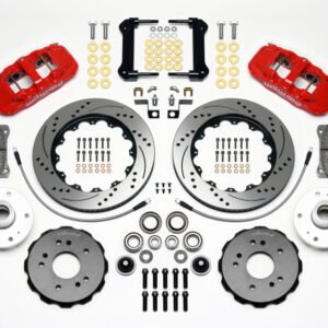 Wilwood AERO6 Front Truck Kit 14.25in Drill Red 97-03 Ford F150
