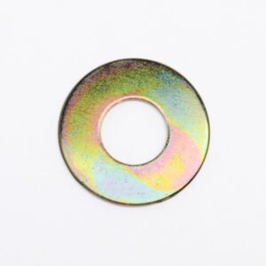 Wilwood Washer .441in ID 1.003in OD .030in Thick - Steel/Zinc/Type II/Gold