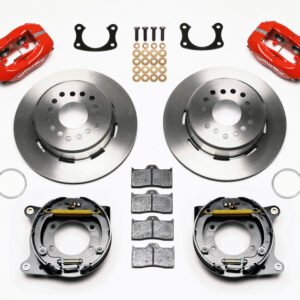 Wilwood Forged Dynalite P/S Park Brake Kit Red New Big Ford 2.50in Offset