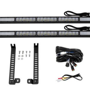 Diode Dynamics 14-19 Toyota 4Runner SS30 Dual Stealth Lightbar Kit - White Combo