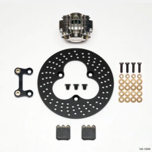 Wilwood Dynapro Single LW Left Front Kit - Sprint 10.95in Aluminum Drilled Rotor