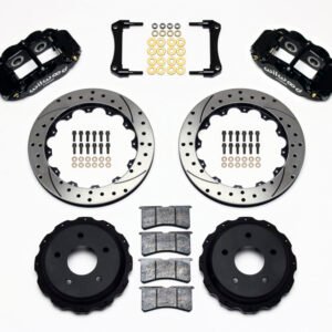 Wilwood Narrow Superlite 4R Rear Kit 12.88in Drilled 98-02 Camaro/Firebird
