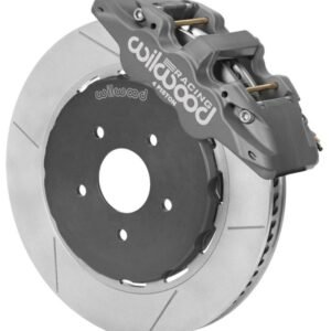 Wilwood Aero4R/ST Front Big Brake Kit 14in Black Anodize 97-13 Chevrolet Corvette C5/C6
