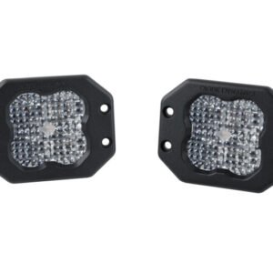 Diode Dynamics SS3 Sport ABL - White Flood Flush (Pair)