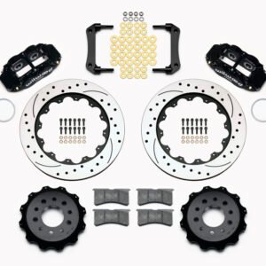 Wilwood Narrow Superlite 4R Rear Kit 14.00in Drilled Morrison Multilink IRS (2010-15 Camaro Based)