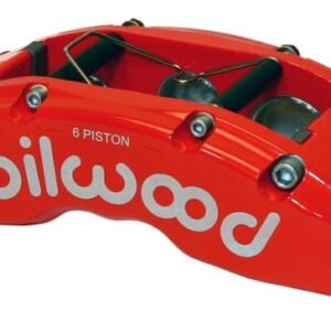 Wilwood Caliper-TC6R-Red 1.88/1.62/1.62in Pistons 1.38in Disc